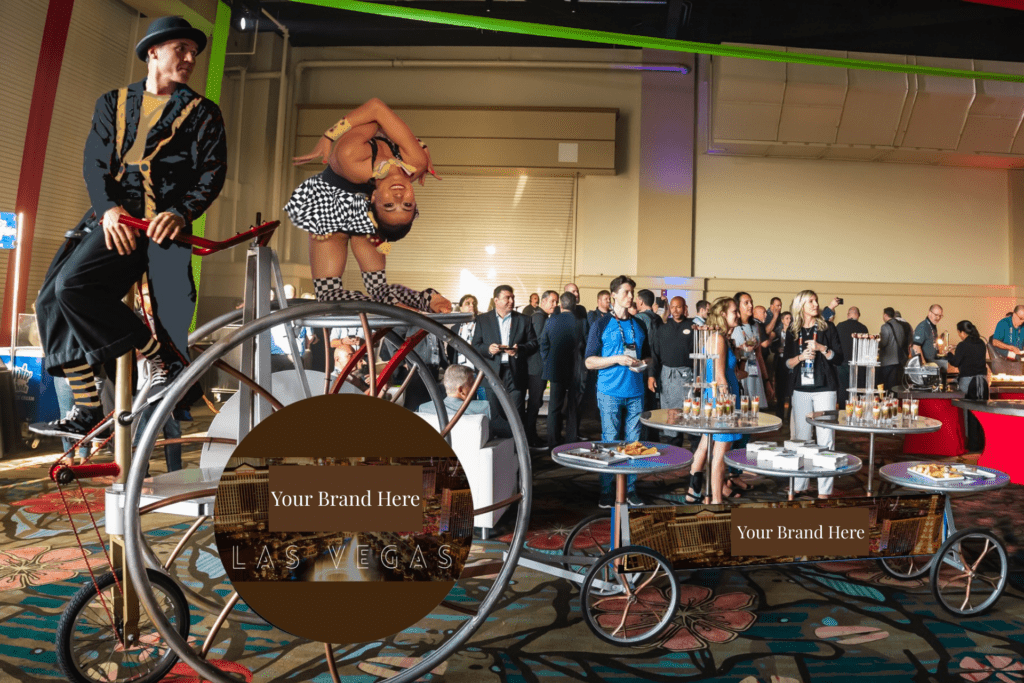 Catering but with performers