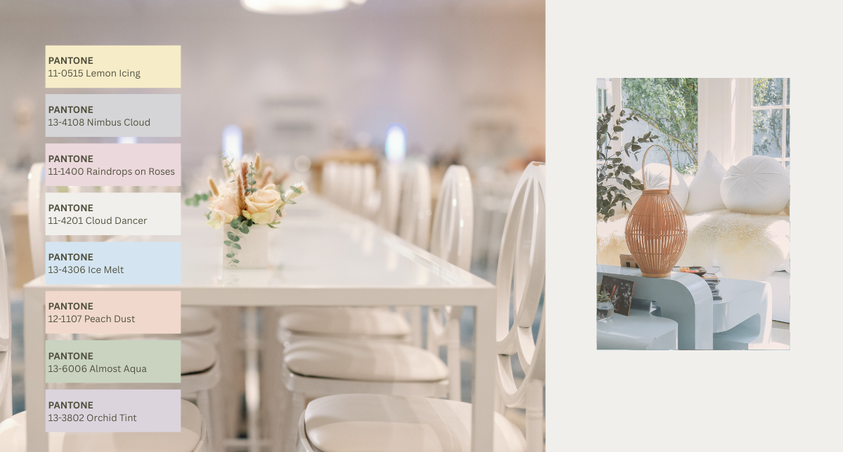 2026 color of the year palette event inspiration