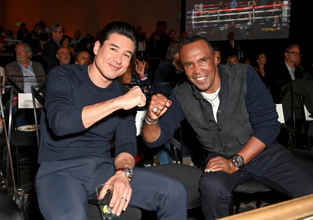 mario lopez and sugar ray leonard